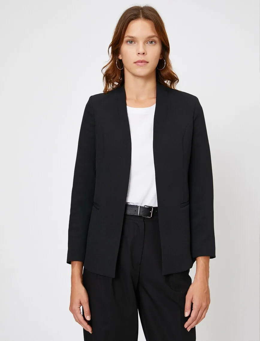 14979 Black Tailored Jacket