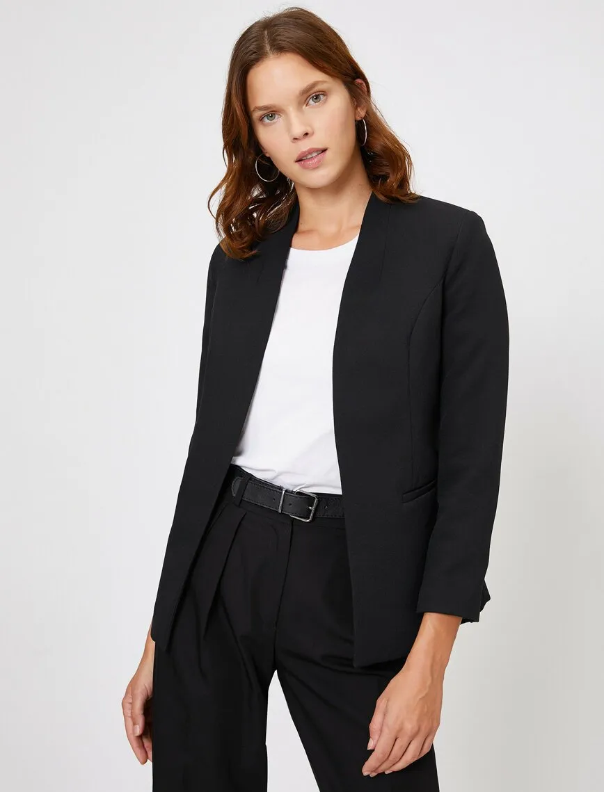 14979 Black Tailored Jacket