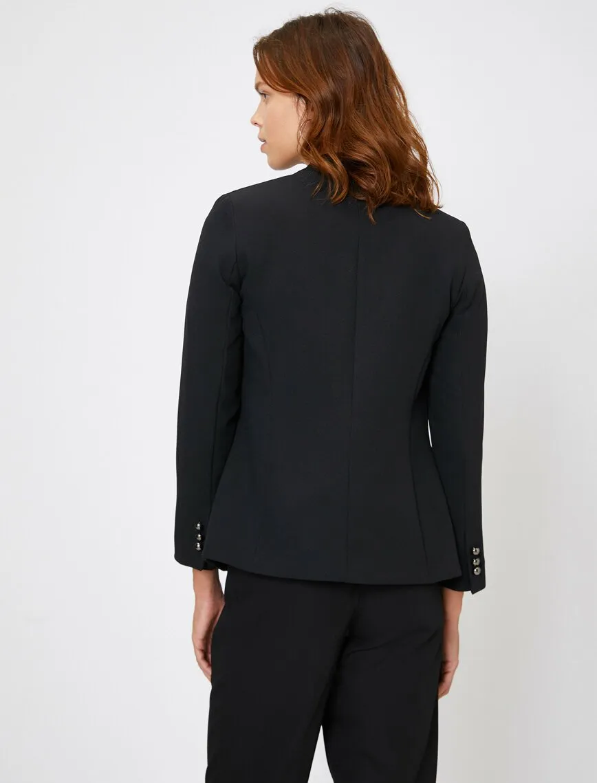 14979 Black Tailored Jacket