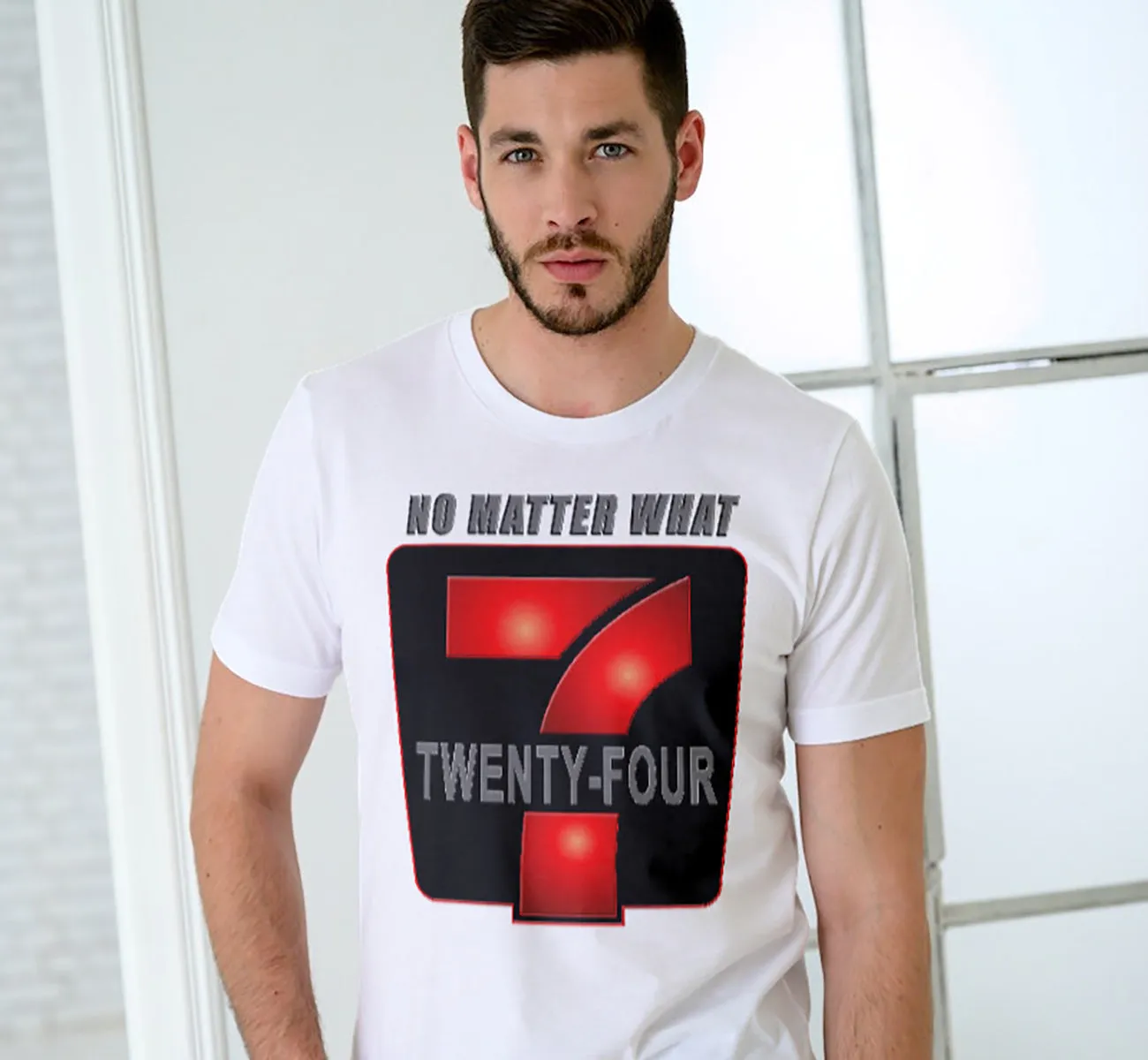 24/7 NO MATTER WHAT dtg Tee