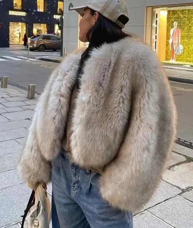 A&A Eski Faux Fur Coat