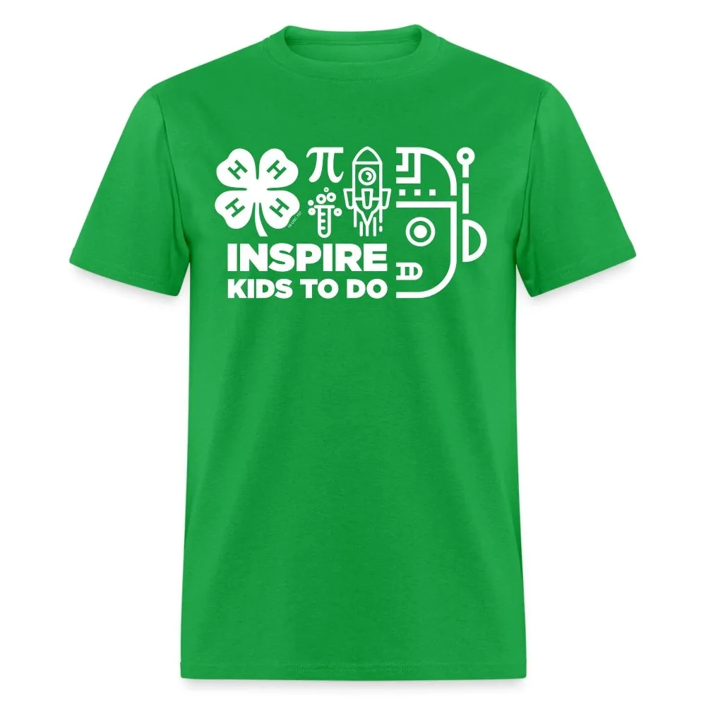 Adult Inspire Kids to Do Bold Colors T-Shirt