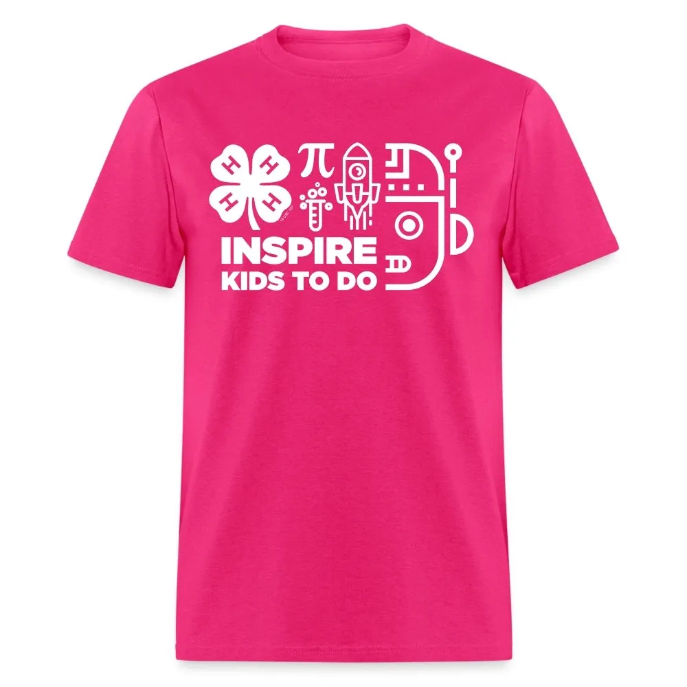 Adult Inspire Kids to Do Bold Colors T-Shirt