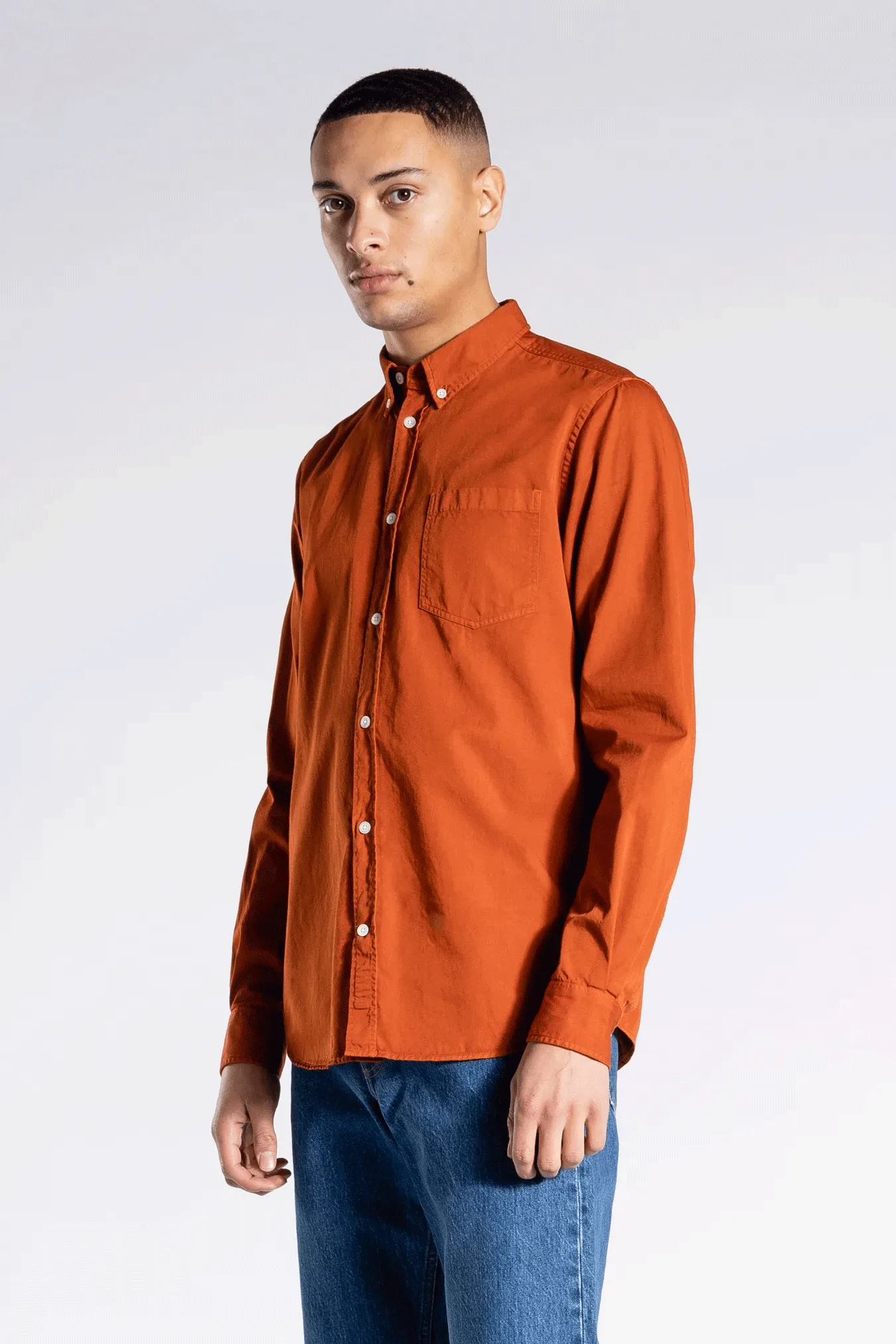 Anton Light Twill - Burnt Orange