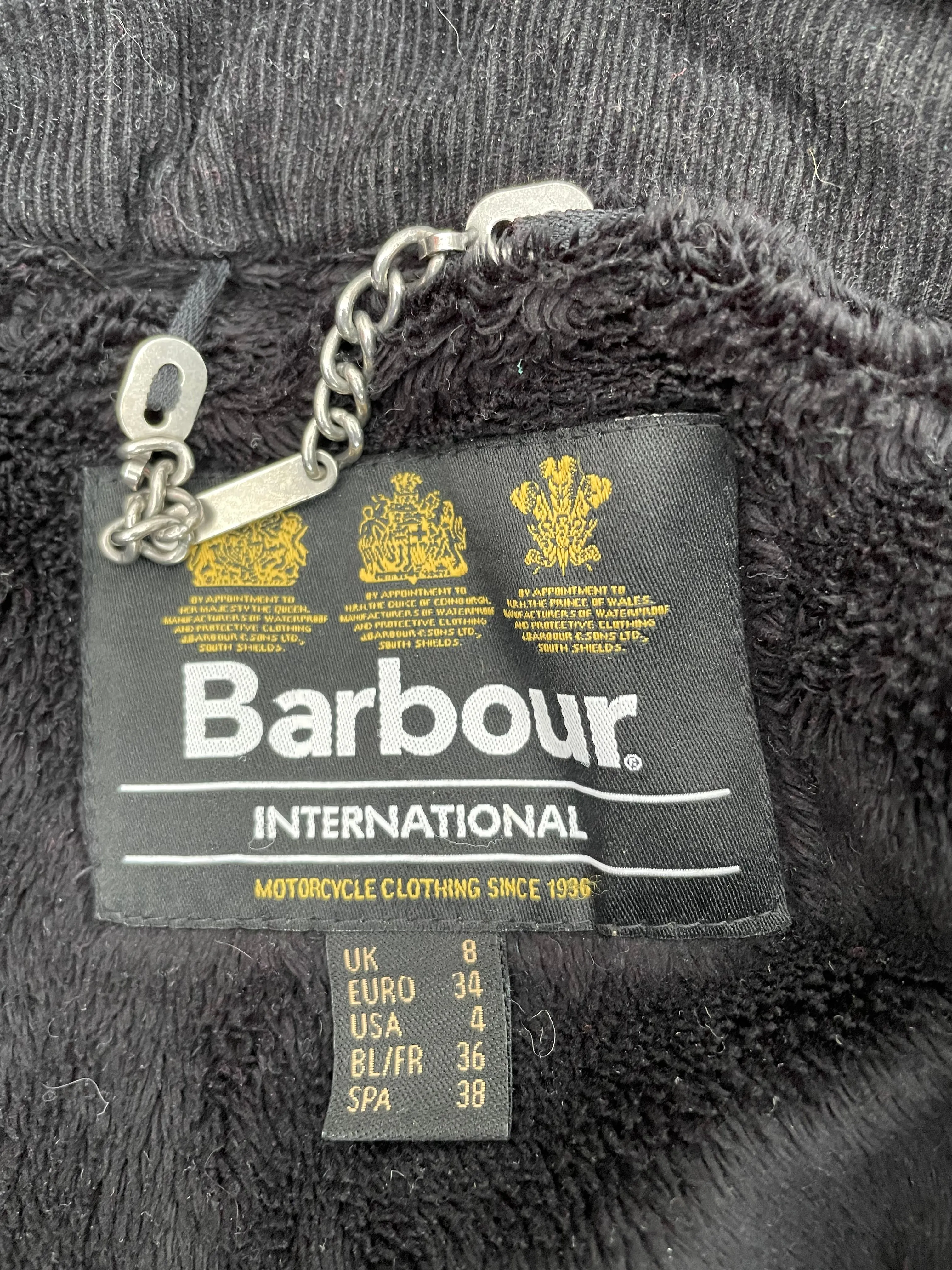 Barbour Jacket Size 8