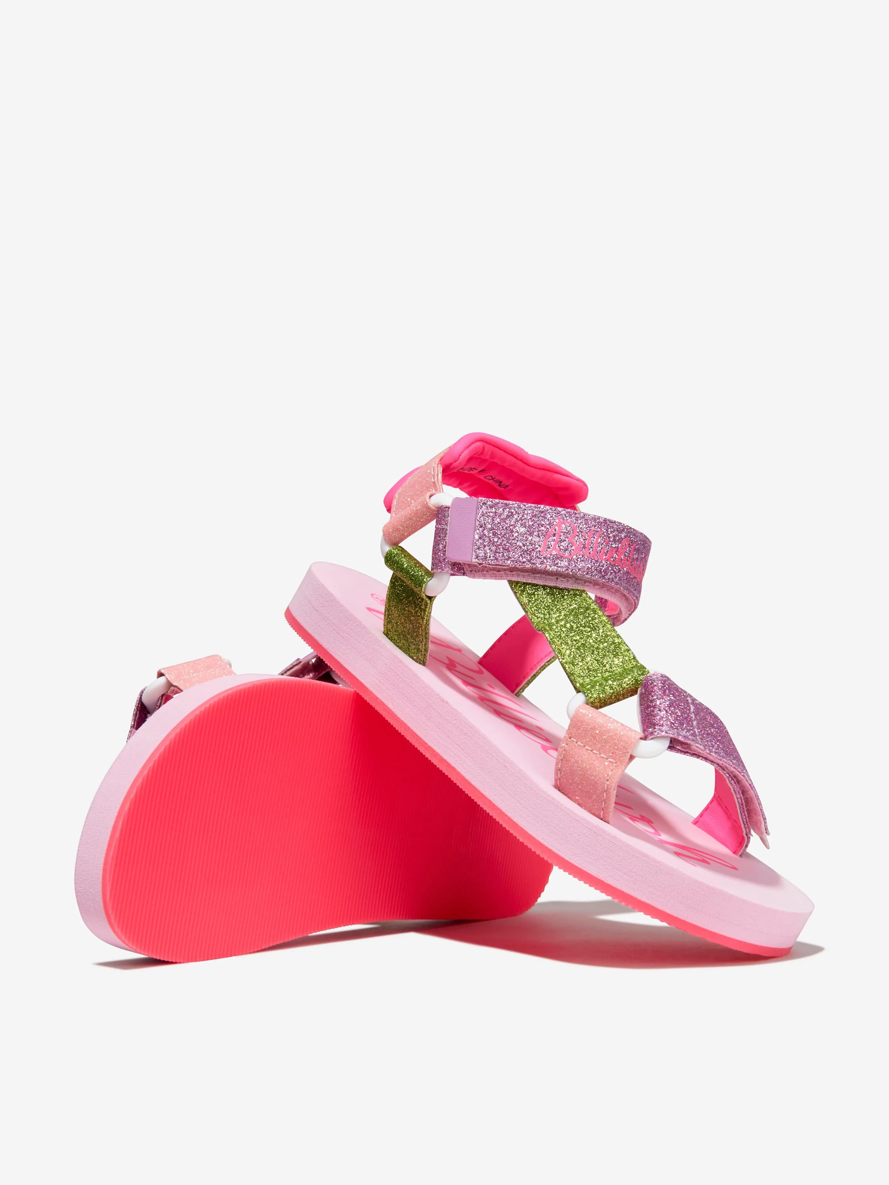 Billieblush Girls Glitter Sandals in Multicolour