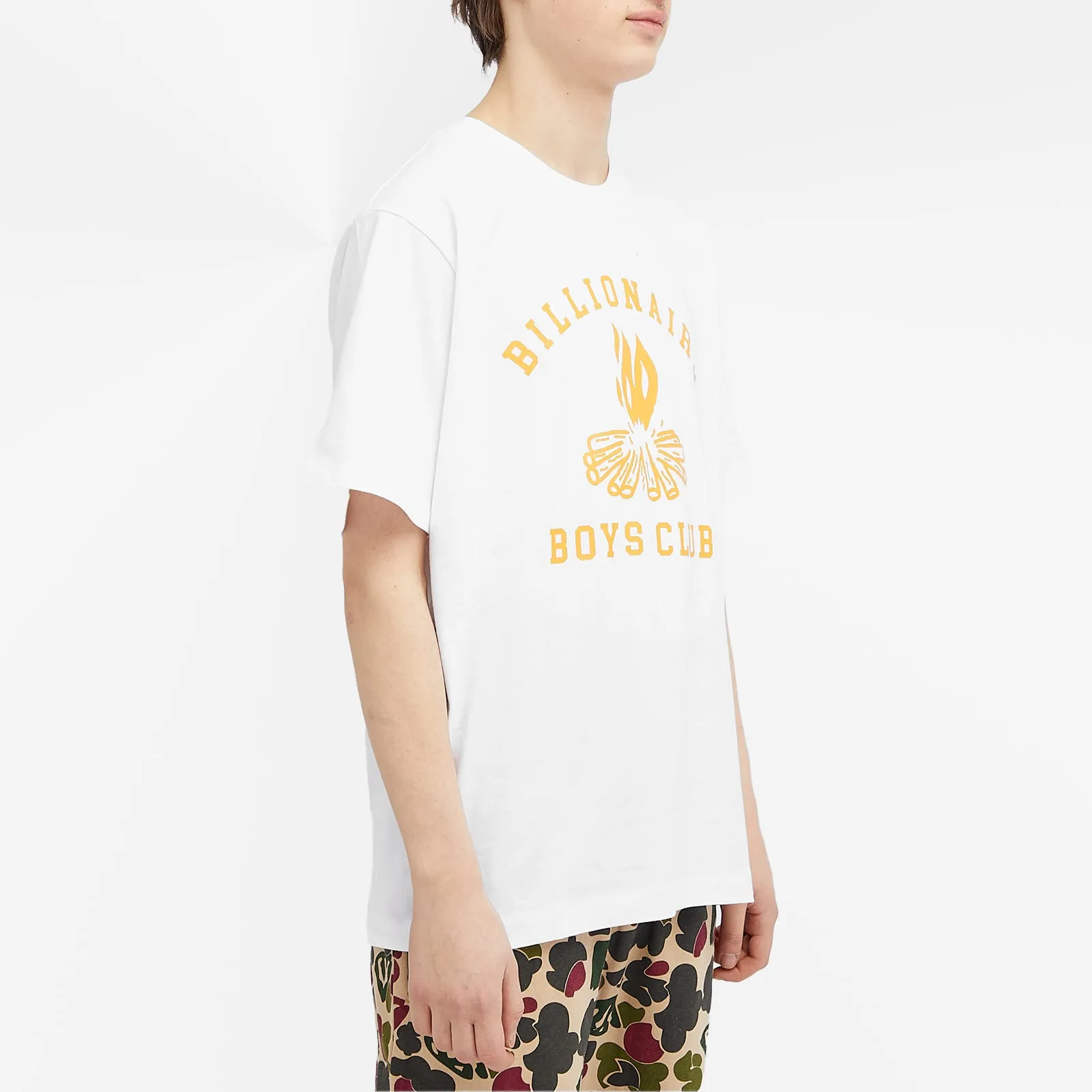 Billionaire Boys Club Campfire T-shirt, white