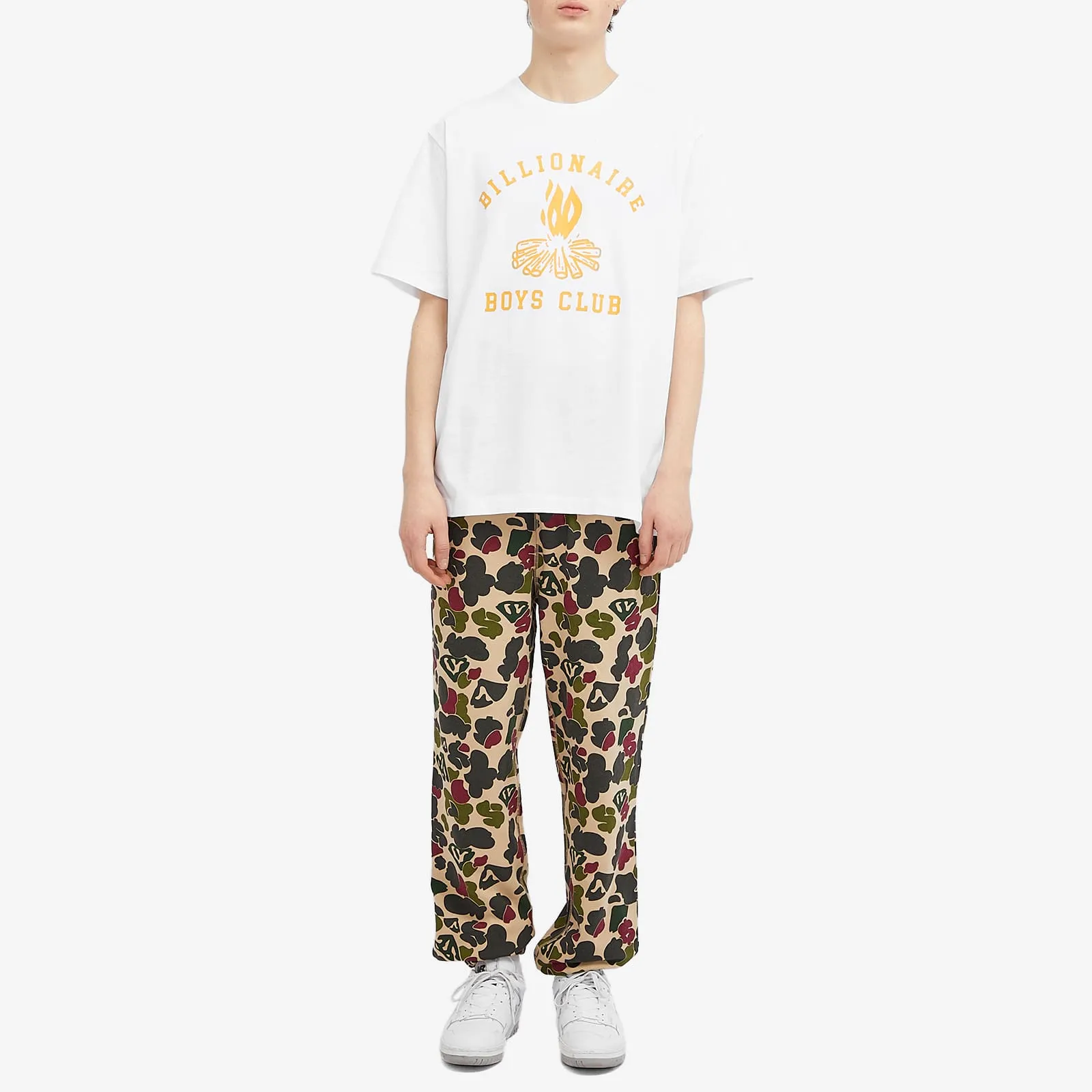 Billionaire Boys Club Campfire T-shirt, white