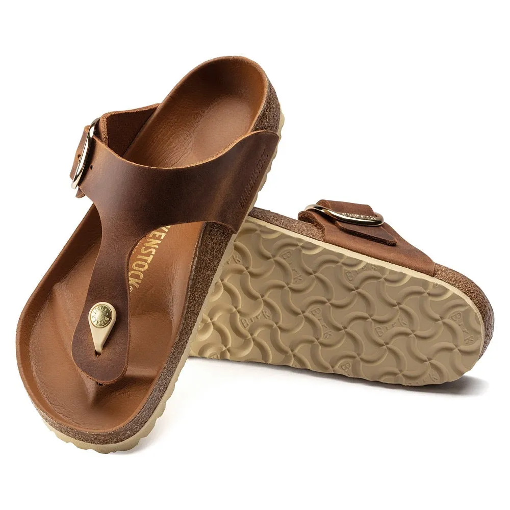 Birkenstock Gizeh Big Buckle Sandal - Cognac