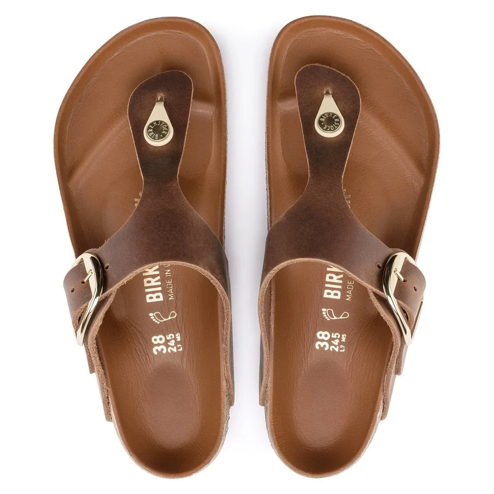 Birkenstock Gizeh Big Buckle Sandal - Cognac