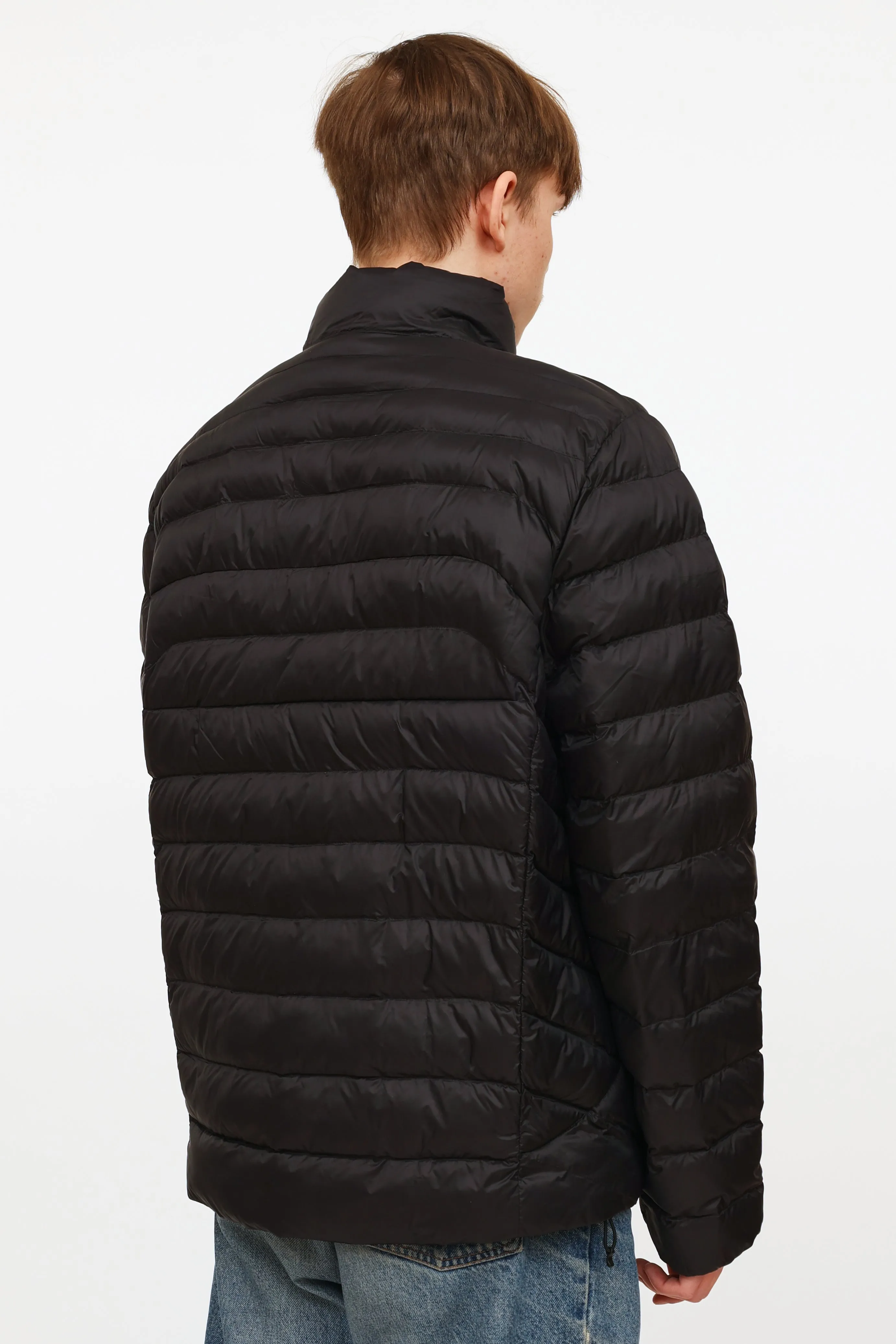 Black Quilted Puffer Jacket