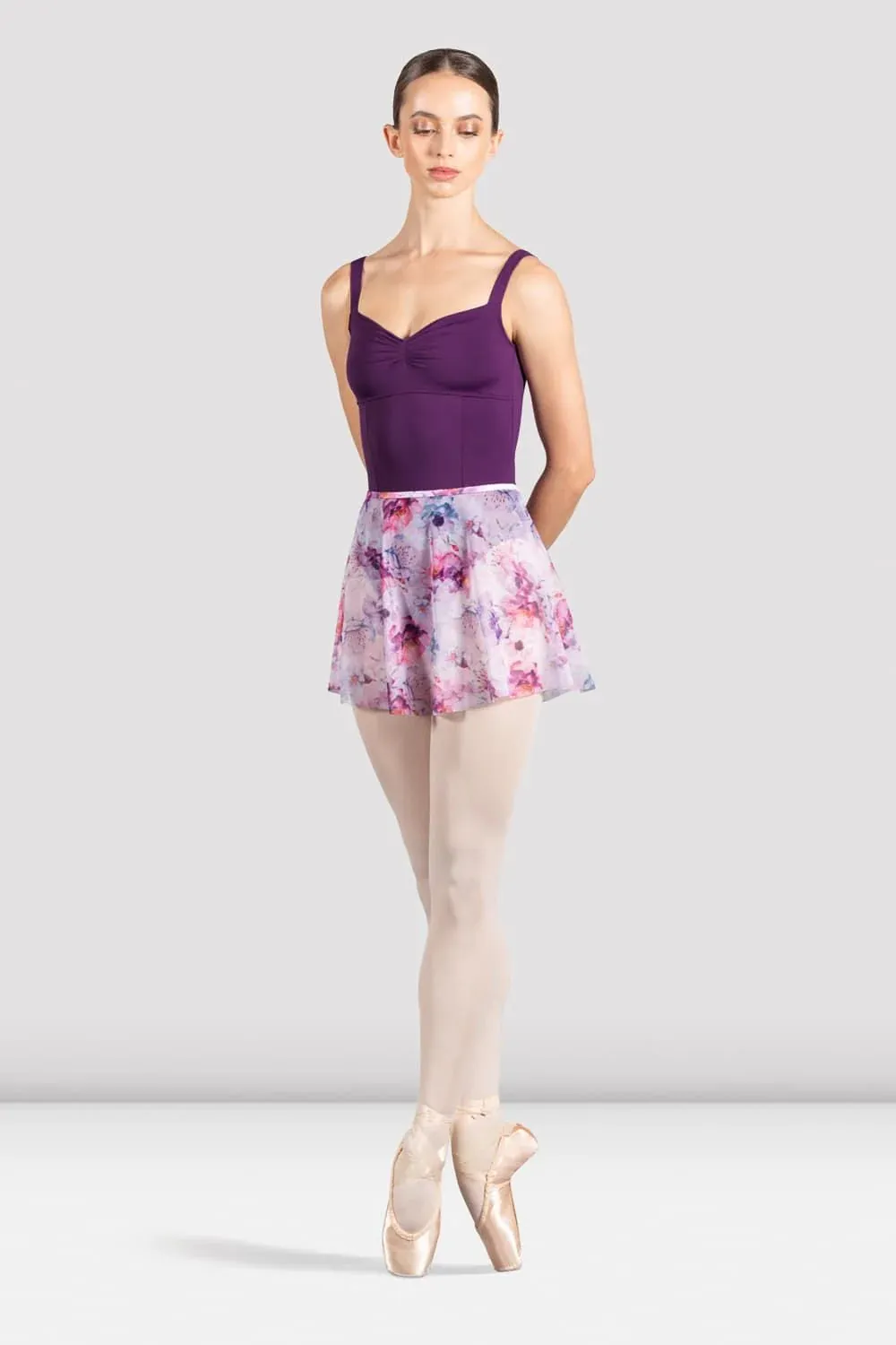 Bloch Floral Mesh Skirt - Flora