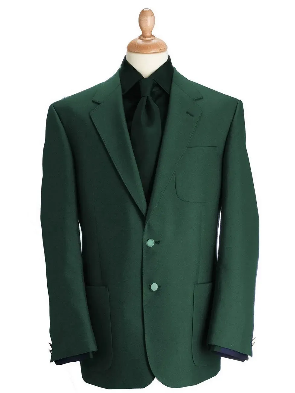 Brook Taverner Henley Club Blazer with Patch Pockets - Green