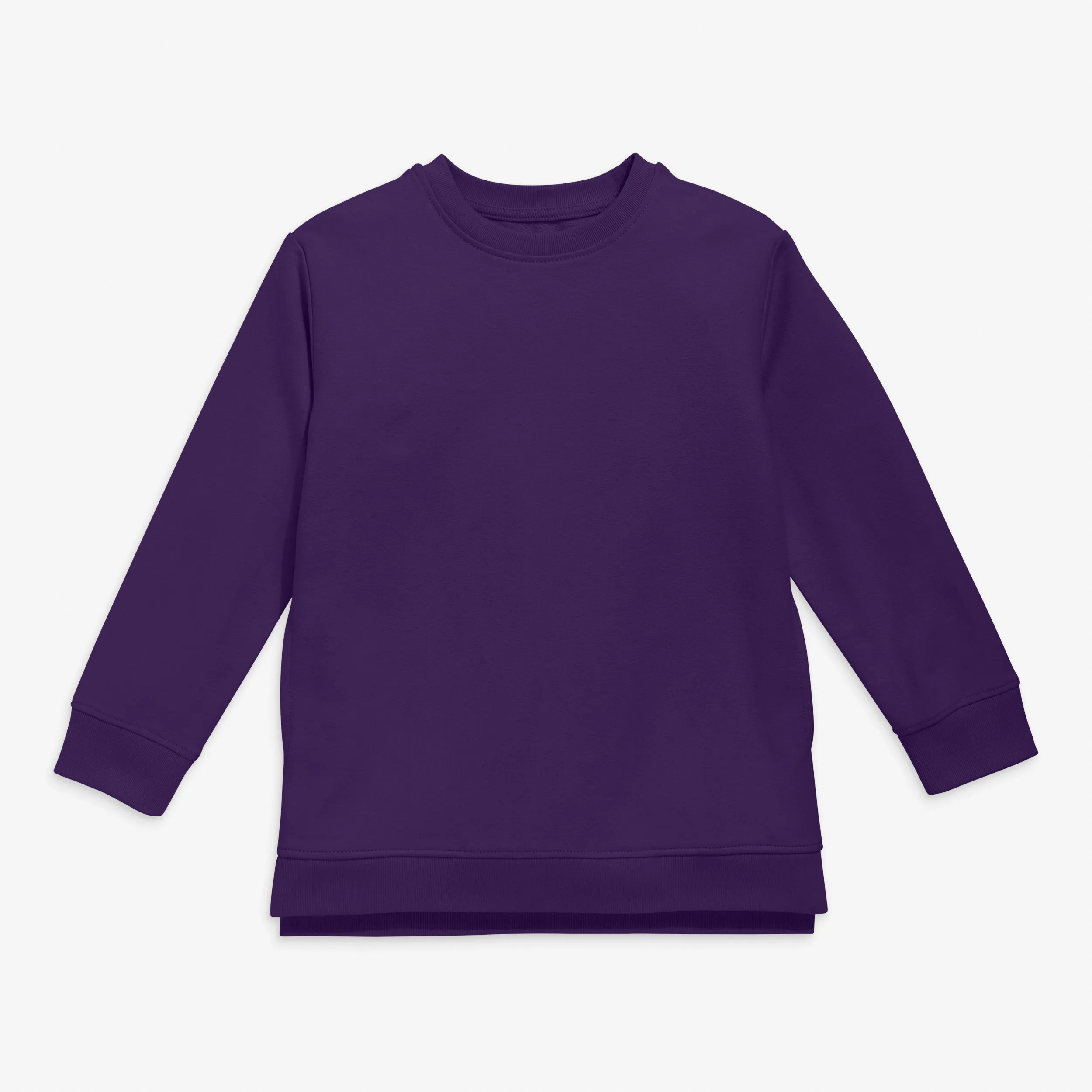 Clearance pocket tunic sweatshirt in seasonal colors