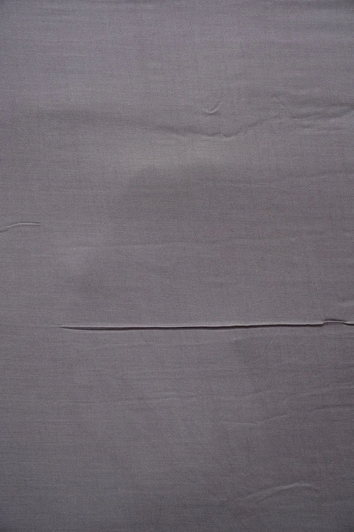 Dark Grey Dyed Muslin Fabric