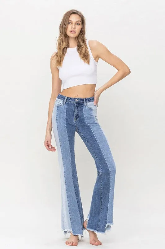 Denim Daze High Waisted Flare