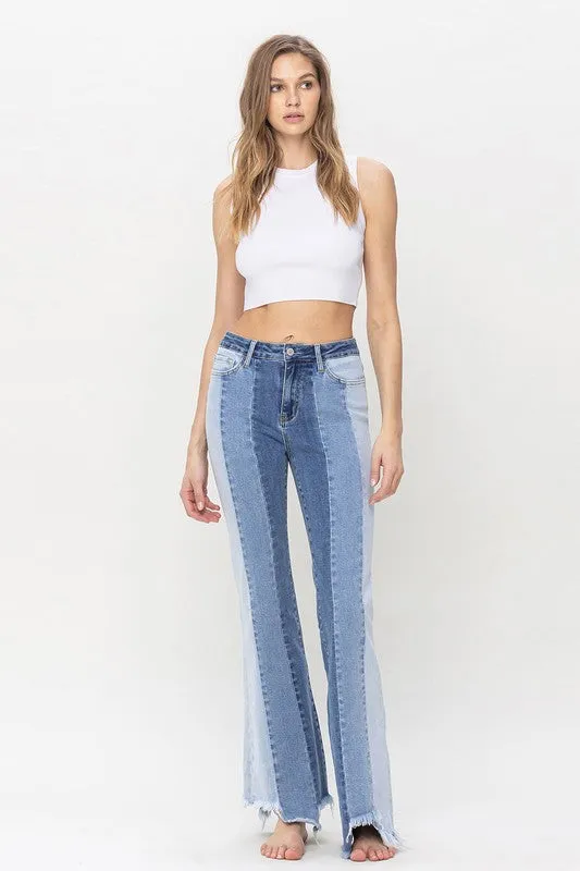 Denim Daze High Waisted Flare