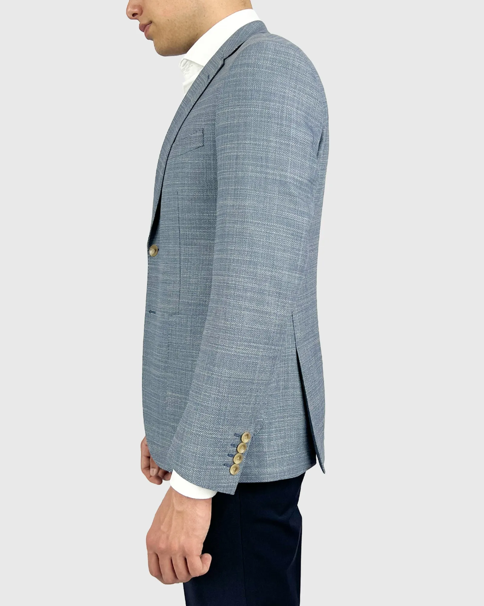 DOM BAGNATO DBFCQ368 SKY-BLUE BLAZER