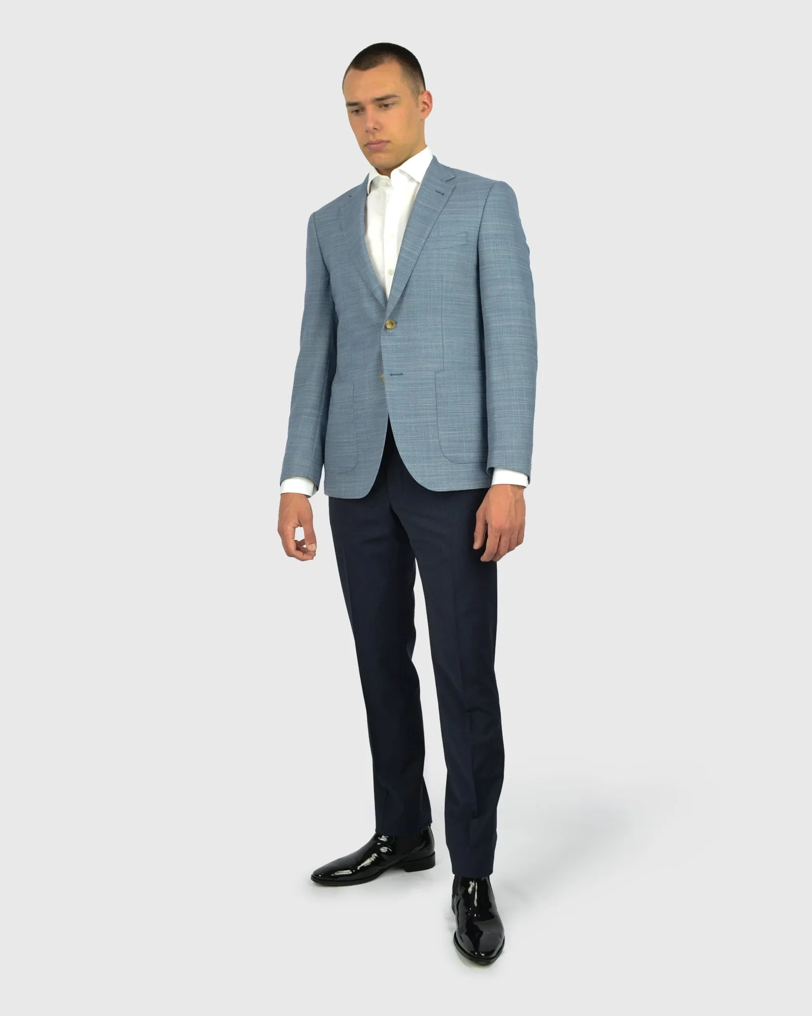 DOM BAGNATO DBFCQ368 SKY-BLUE BLAZER