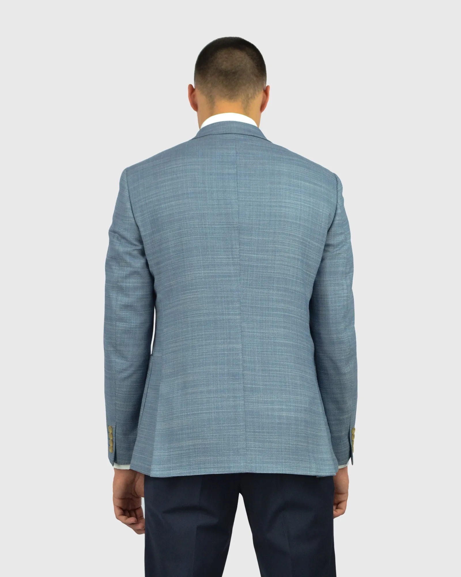 DOM BAGNATO DBFCQ368 SKY-BLUE BLAZER