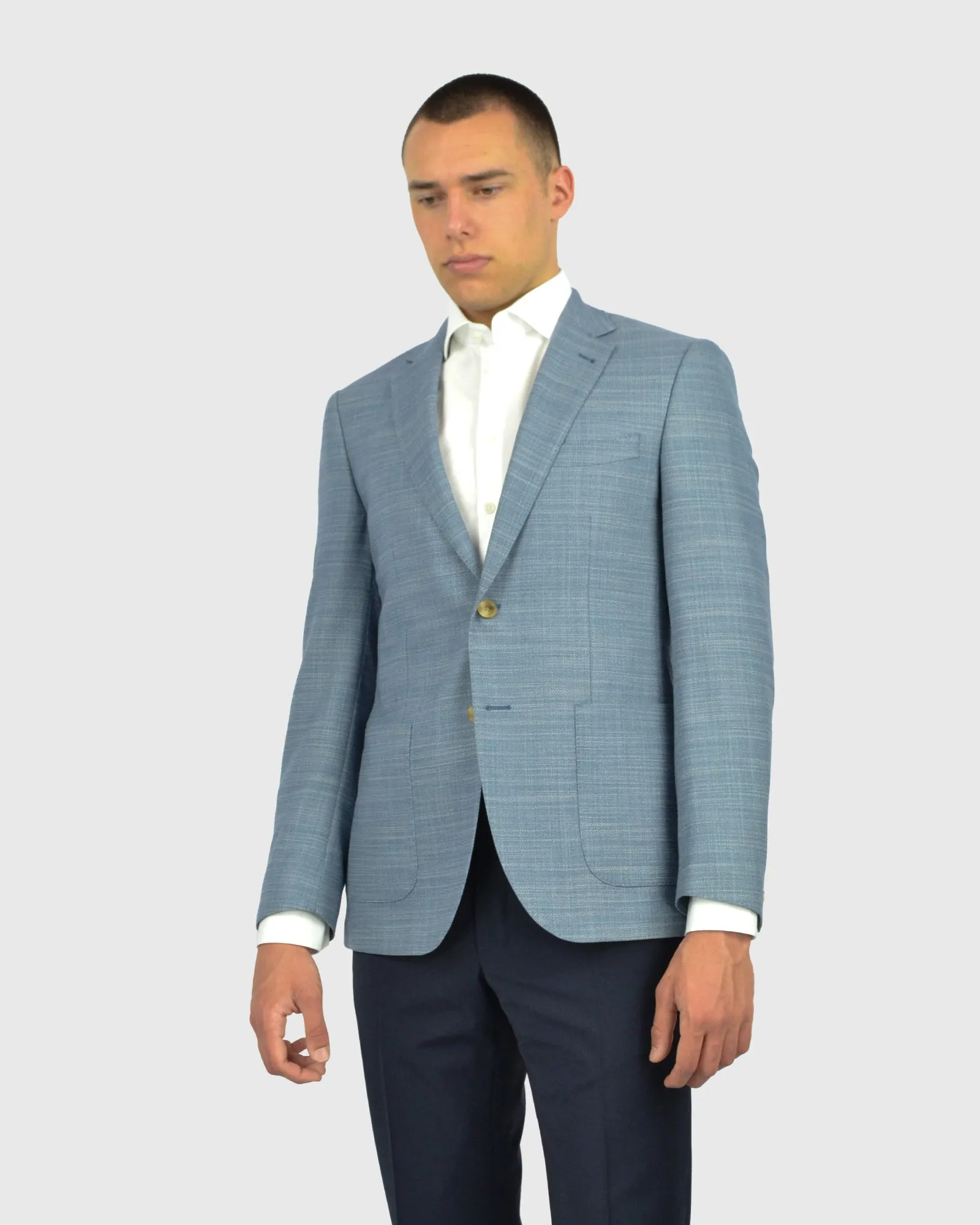 DOM BAGNATO DBFCQ368 SKY-BLUE BLAZER