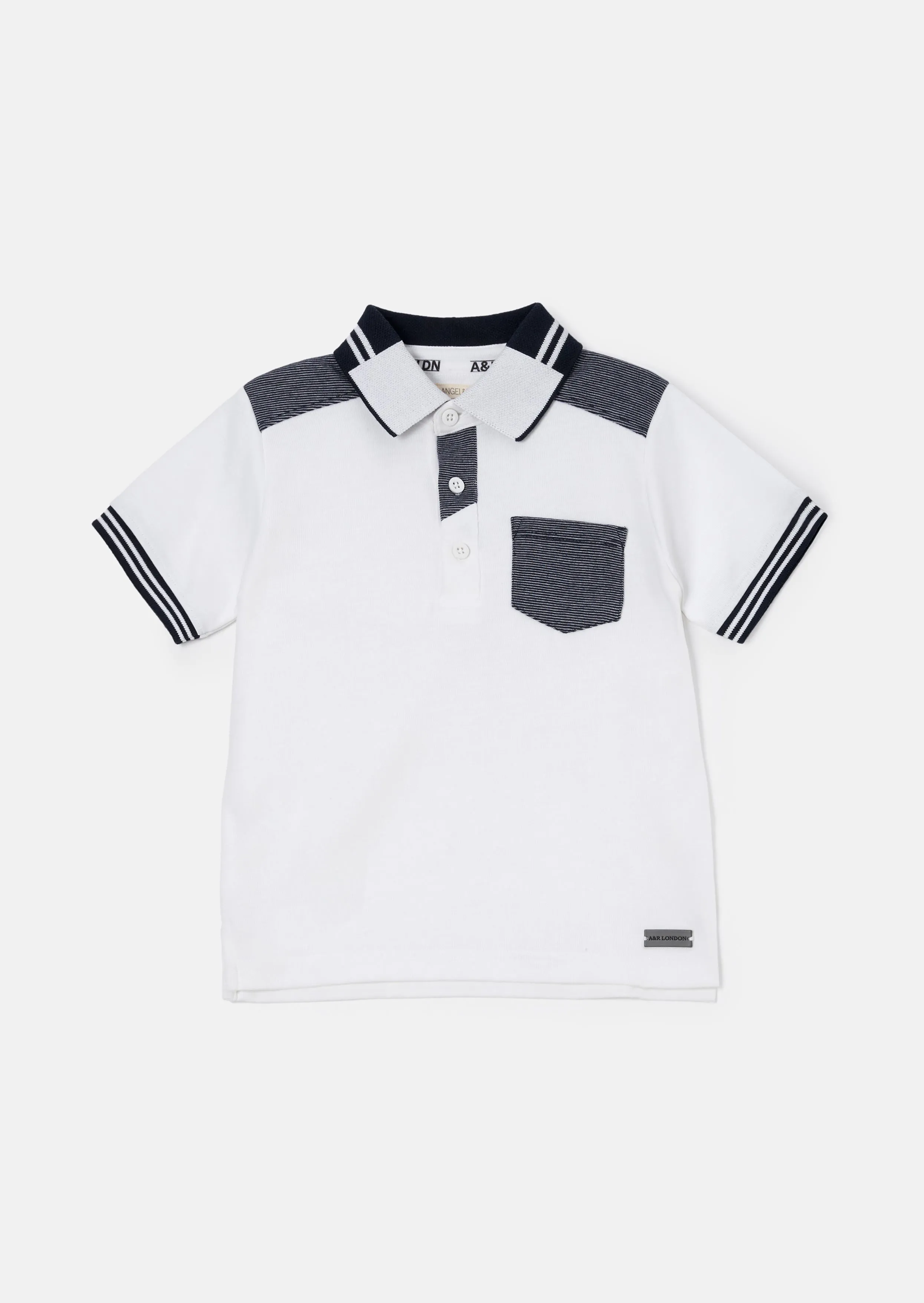 Eric White Smart Pocket Polo