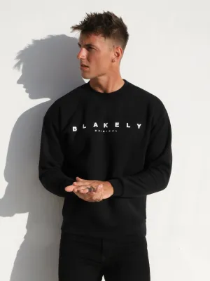 Evolved Relaxed Jumper - Black