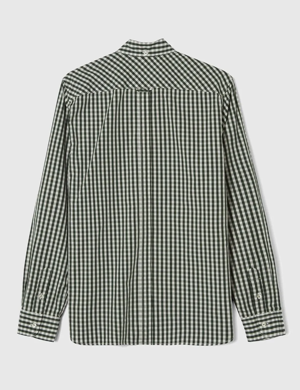 Fred Perry Gingham Shirt - Tartan Green