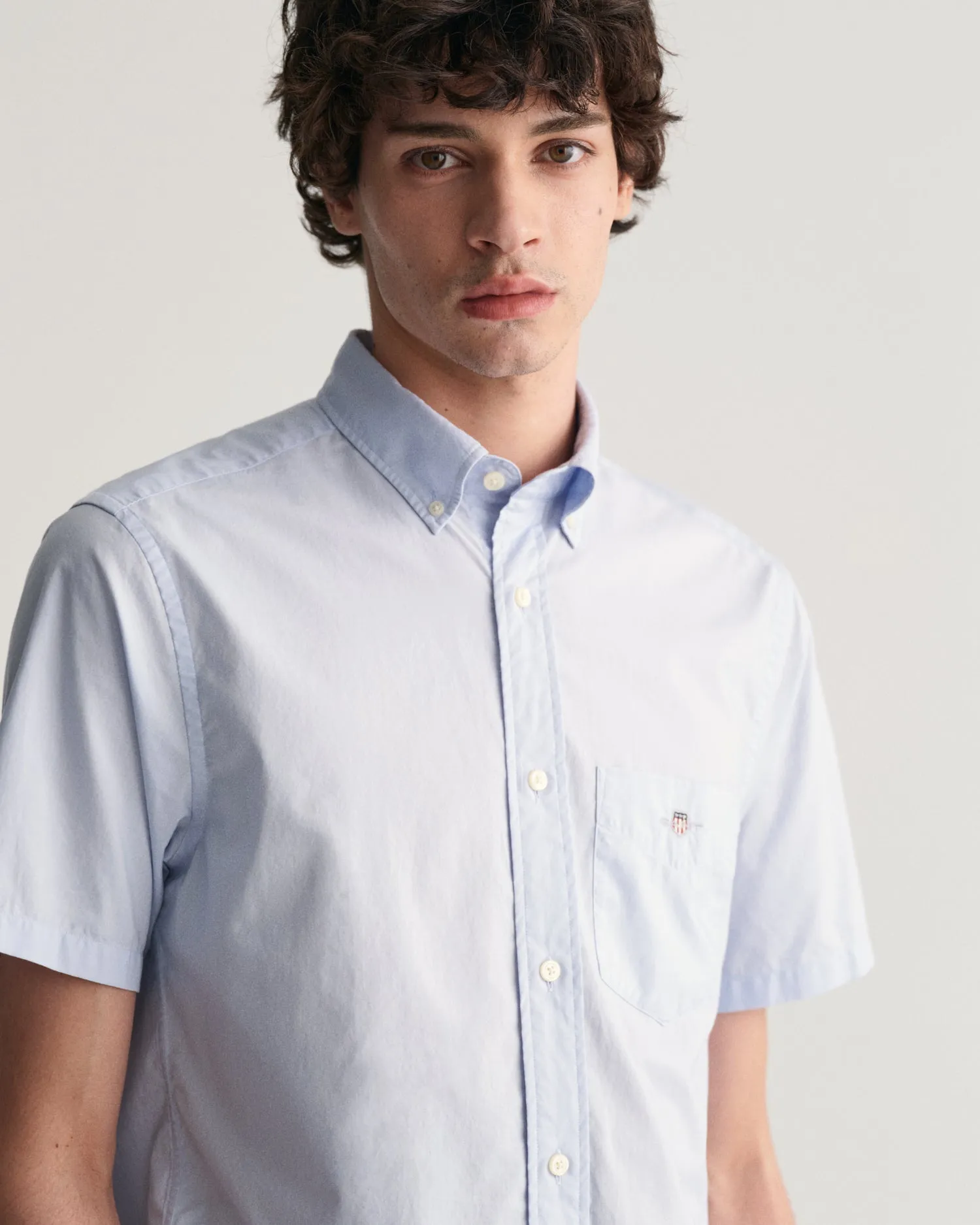 GANT Regular Poplin Short Sleeve Shirt