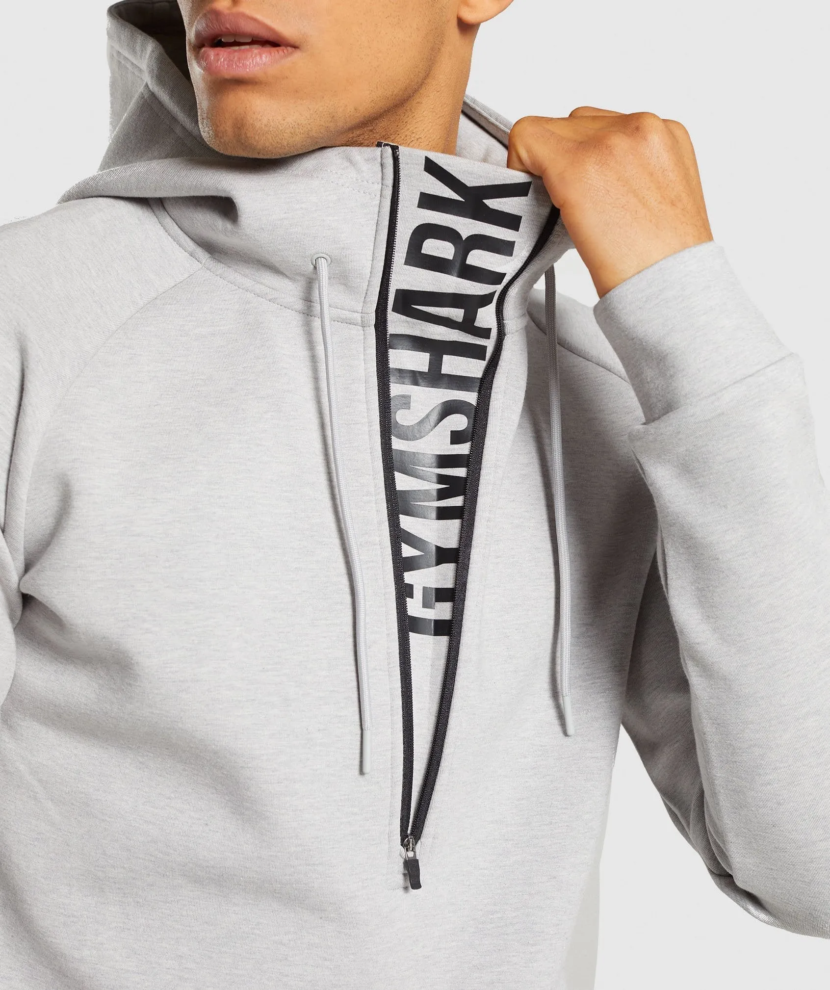 Gymshark Ultra Pullover - Light Grey Marl