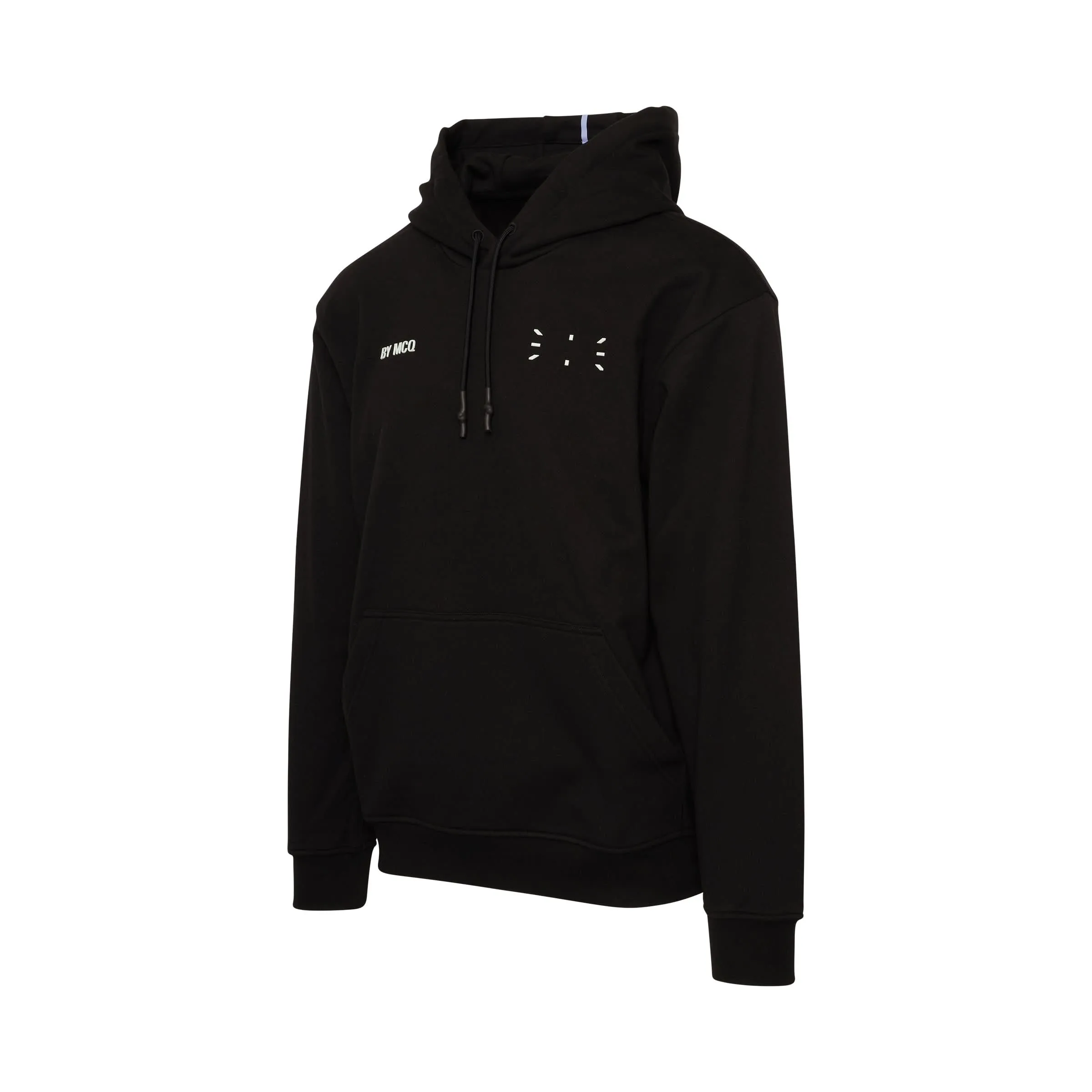 Icon in Dust Relaxed Hoodie in Black