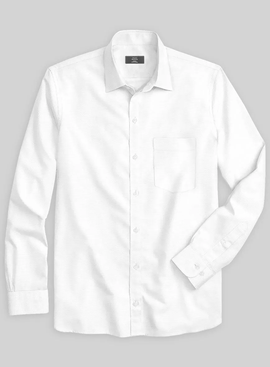 Italian Lombardo Gauze White Shirt