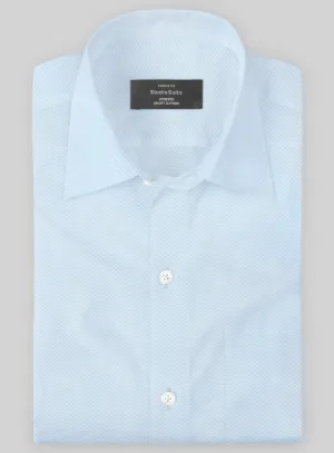 Italian Lombardo Twill Sky Blue Shirt