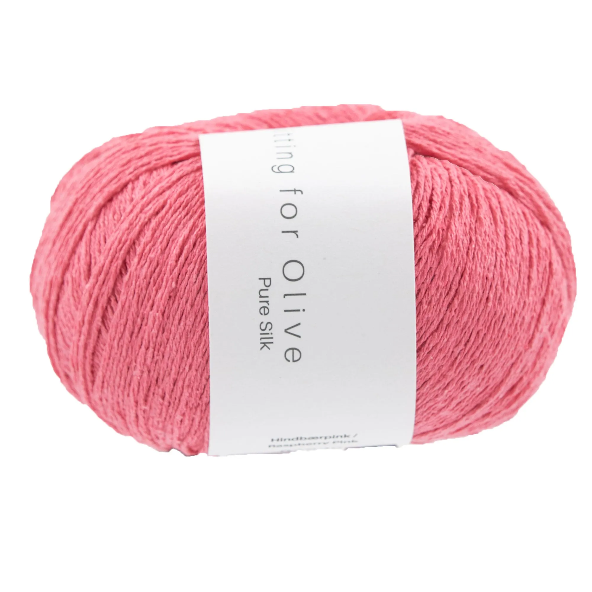 Knitting for Olive Pure Silk Yarn - Raspberry Pink