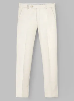 Loro Piana Bianchi Wool Silk Linen Pants