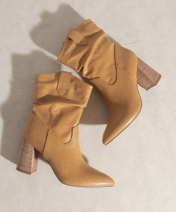 Mavis Western Style Bootie