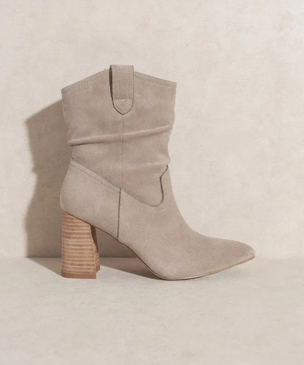 Mavis Western Style Bootie