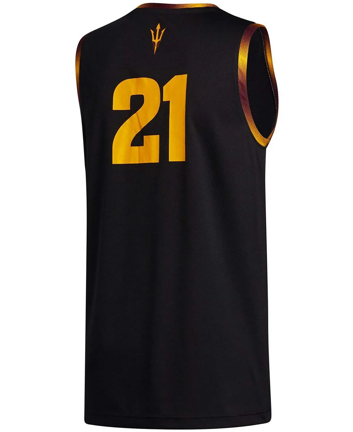 Men's #21 Arizona State Sun Devils Swingman Black Jersey adidas Black