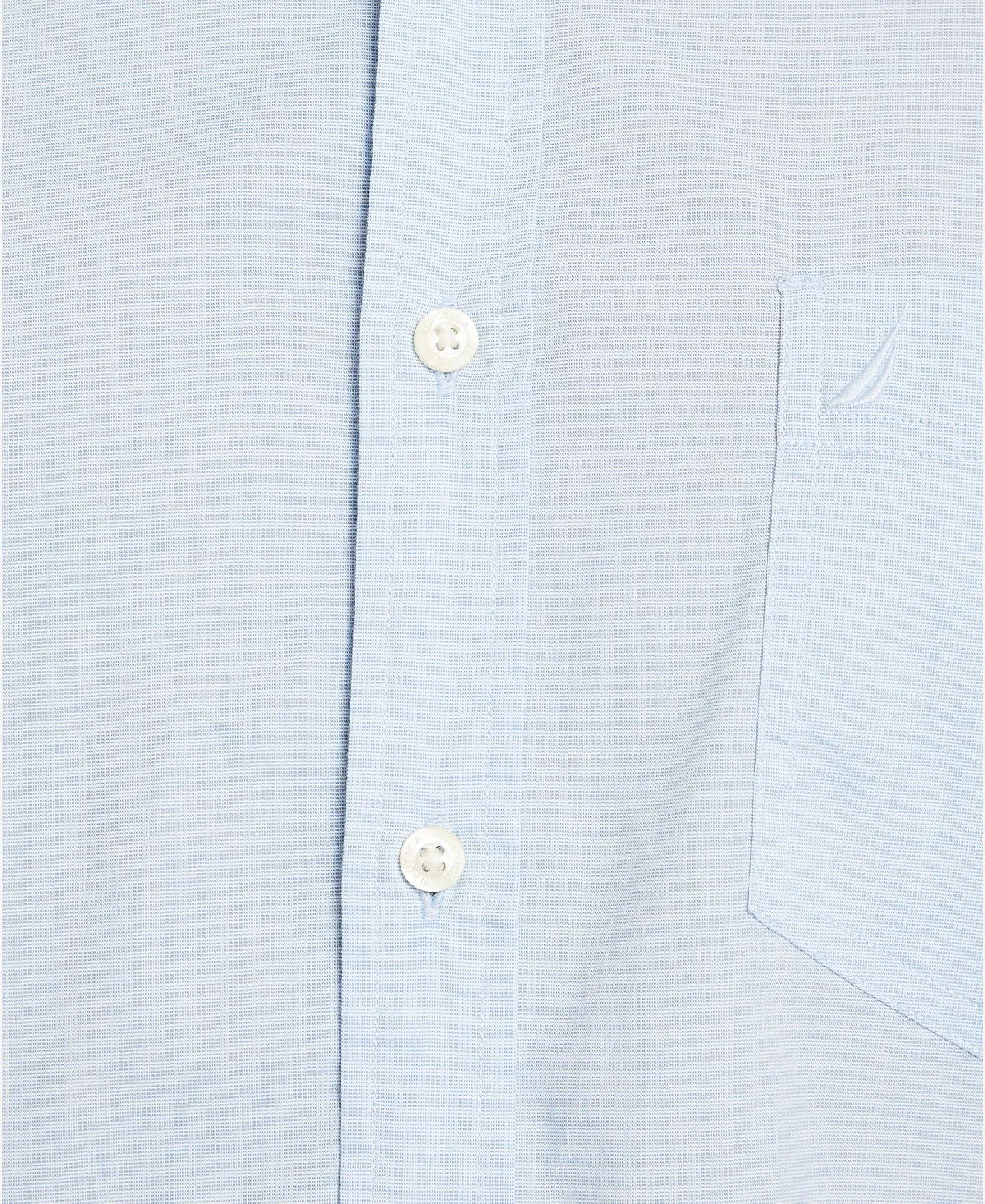 Men's classic fit shirt made of elastic solid oxford with buttons Nautica