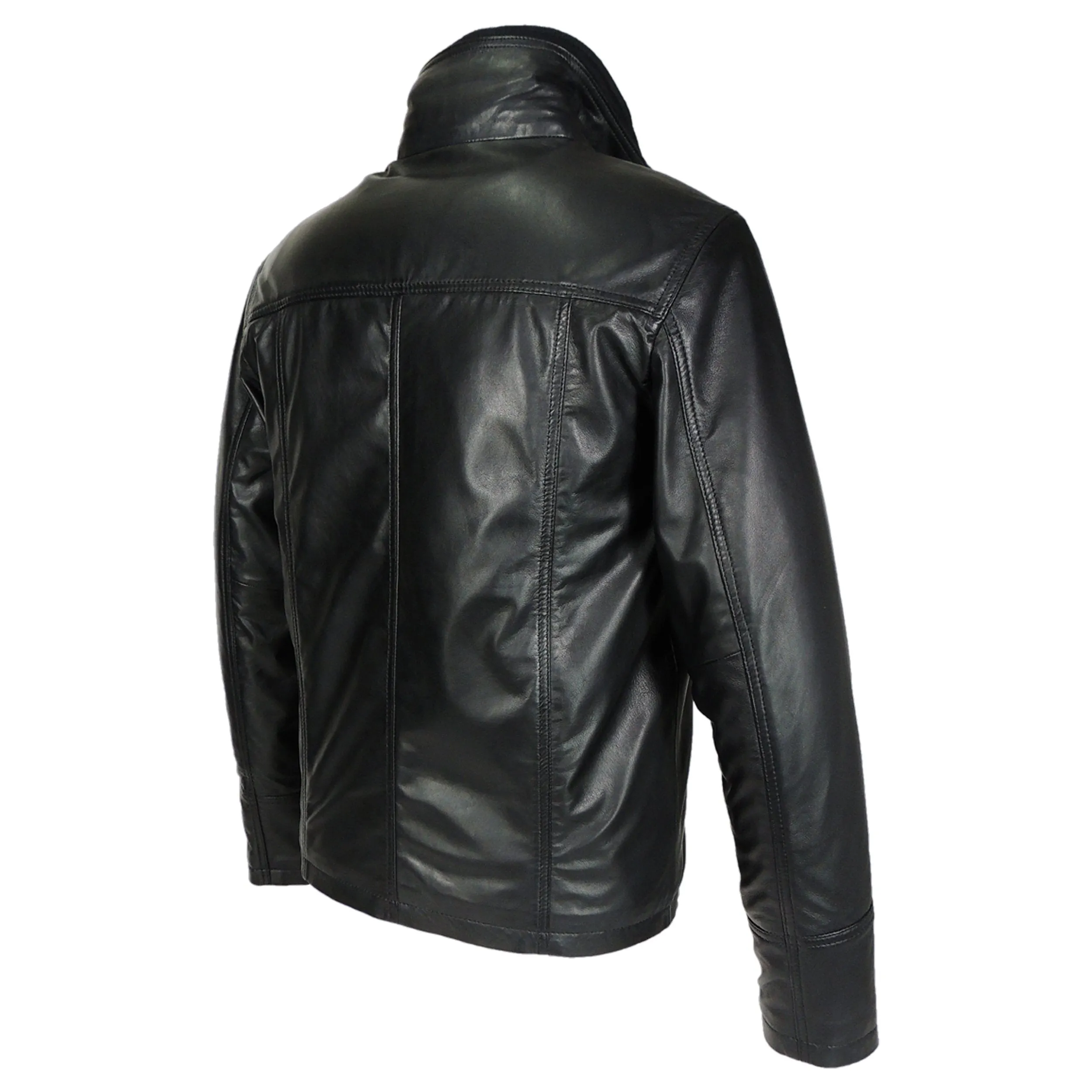 Mens Oxford Csaba Leather Jacket - Discounted!