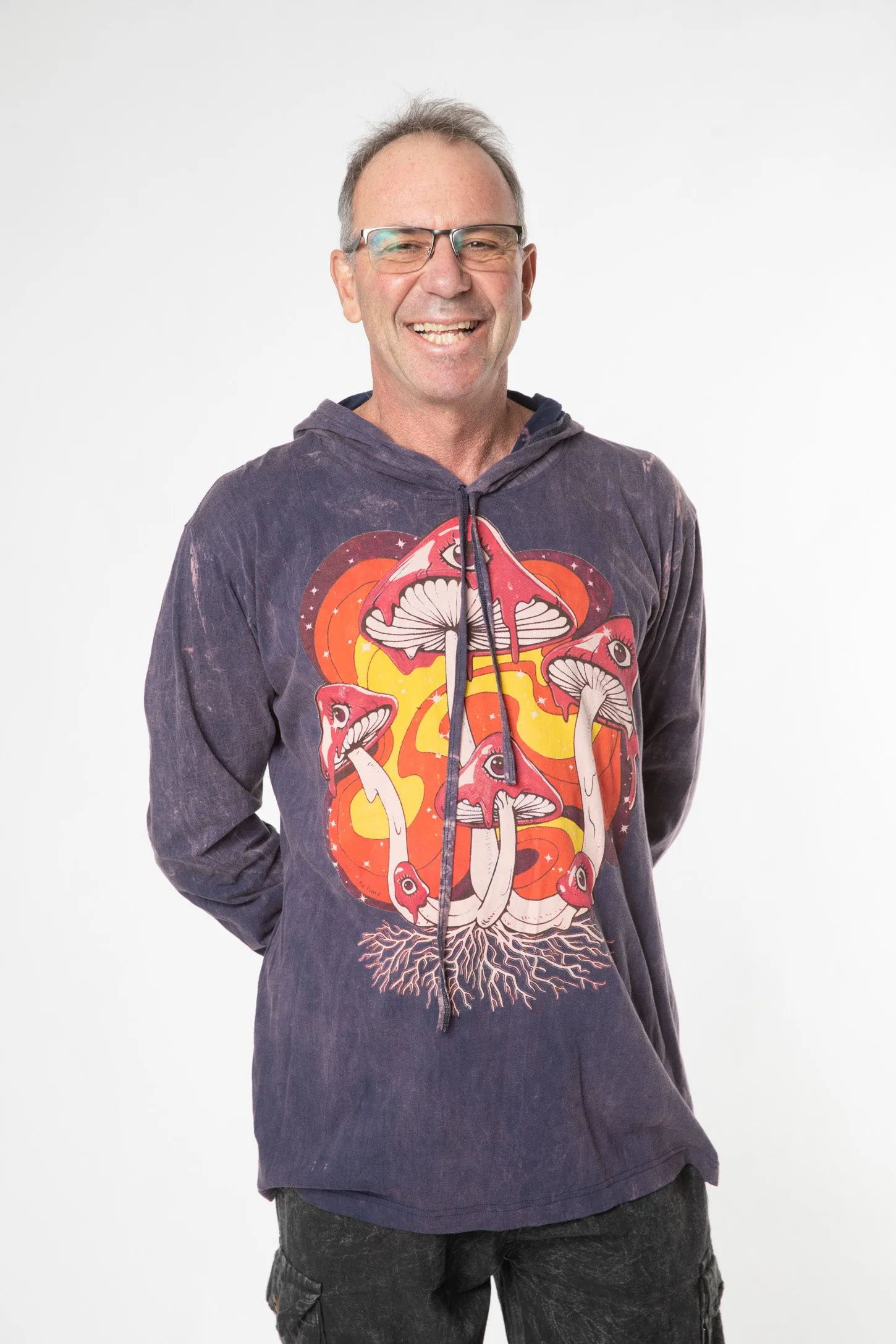 Mexicali Zen Wonderland Graphic Lightweight Hoodie