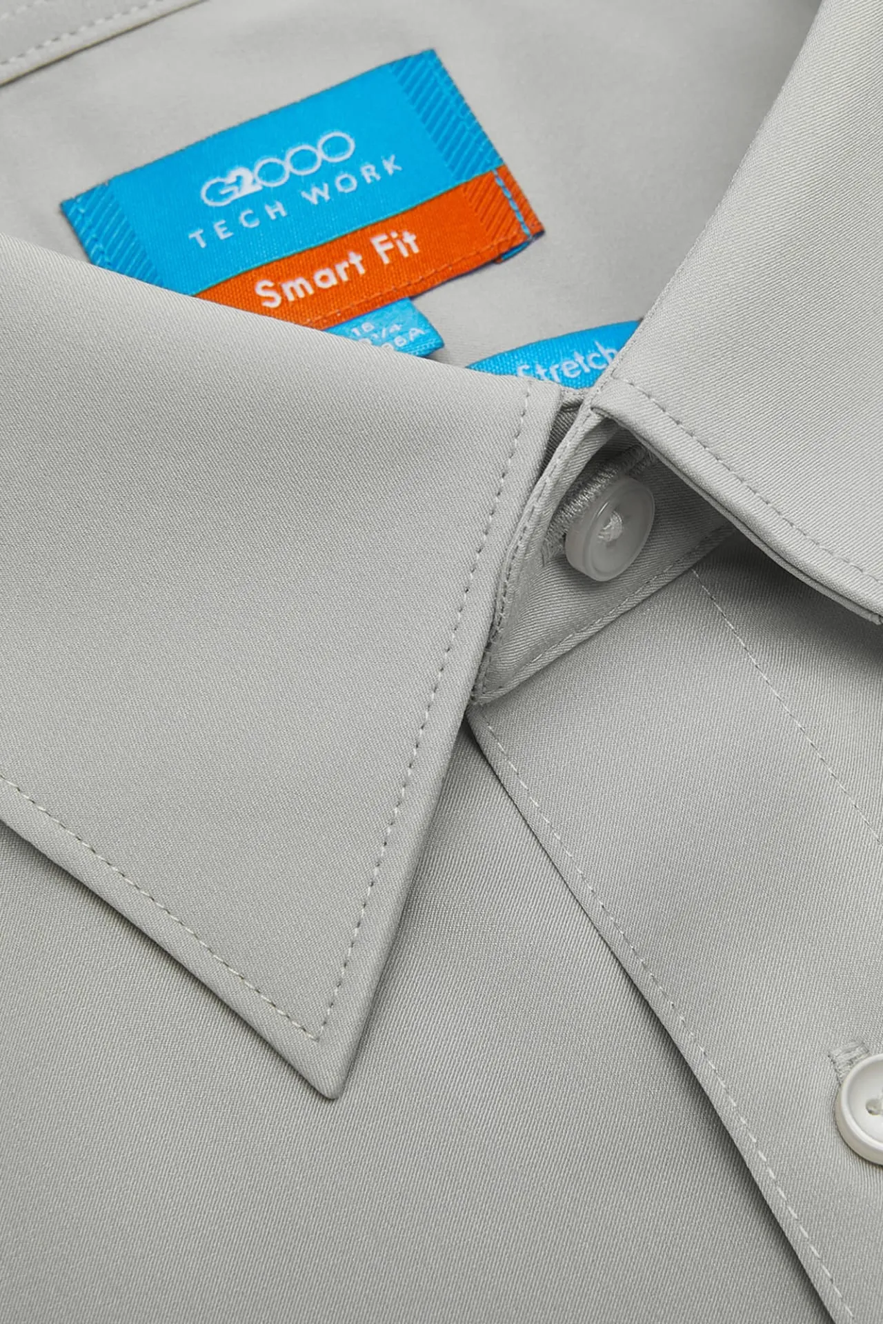 Non-Iron Dry Stretch Smart Fit Poplin Shirt