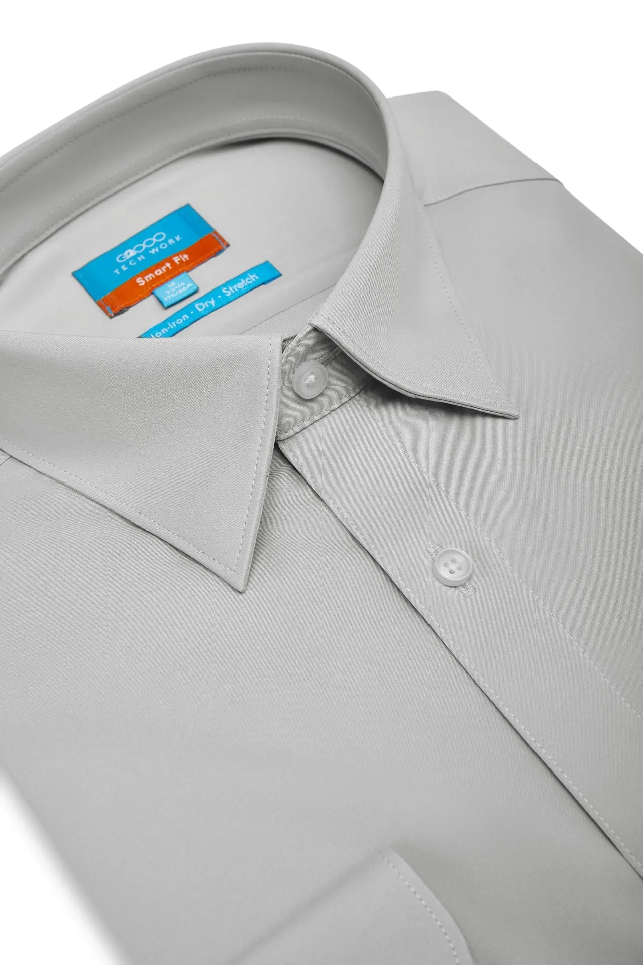 Non-Iron Dry Stretch Smart Fit Poplin Shirt