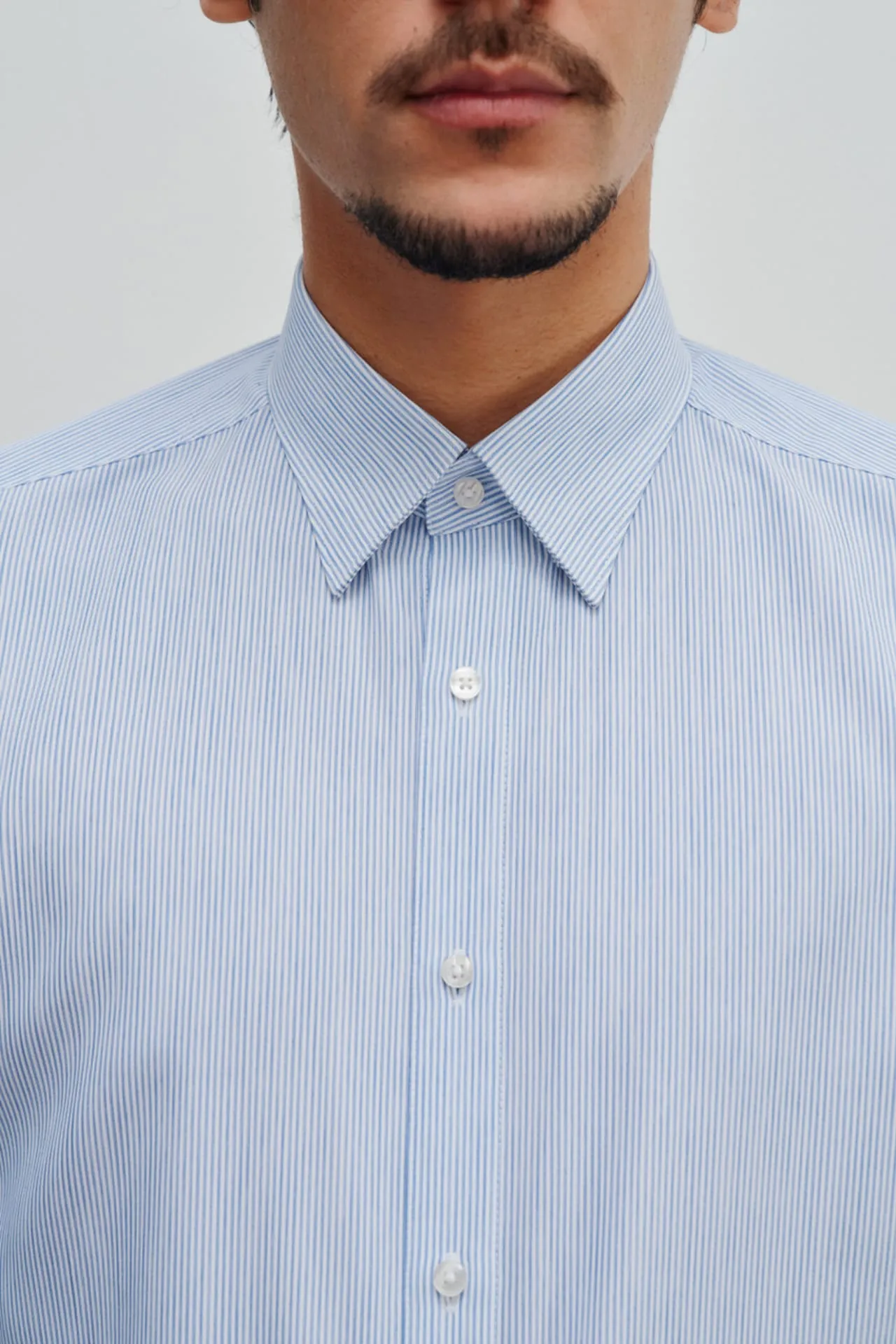 Non-Iron Quick Dry Smart Fit Stripe Shirt