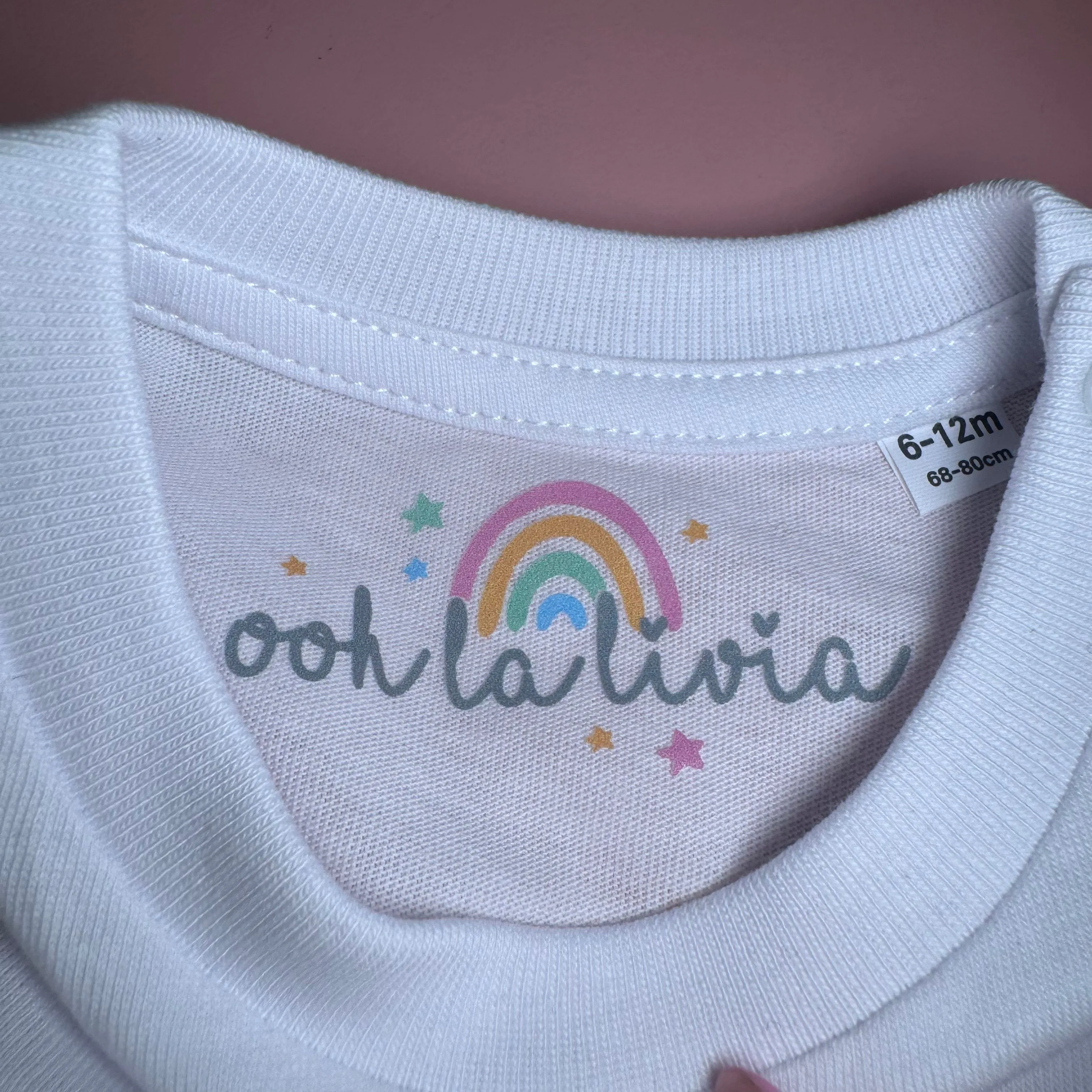 Ooh La Livia Girls White Birthday T-shirt- Select Age