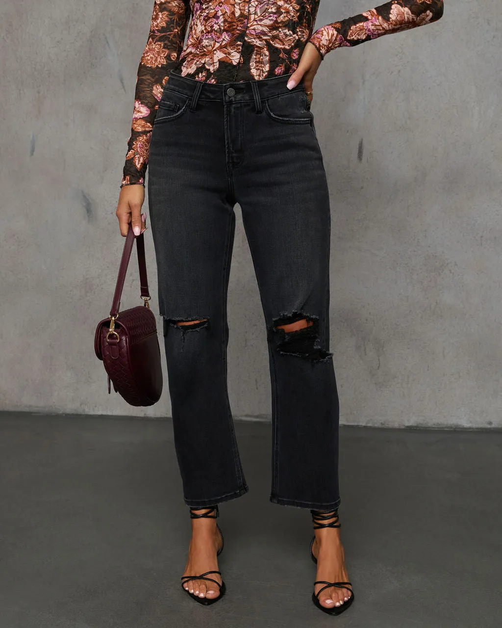 Raylene High Rise Wide Leg Denim