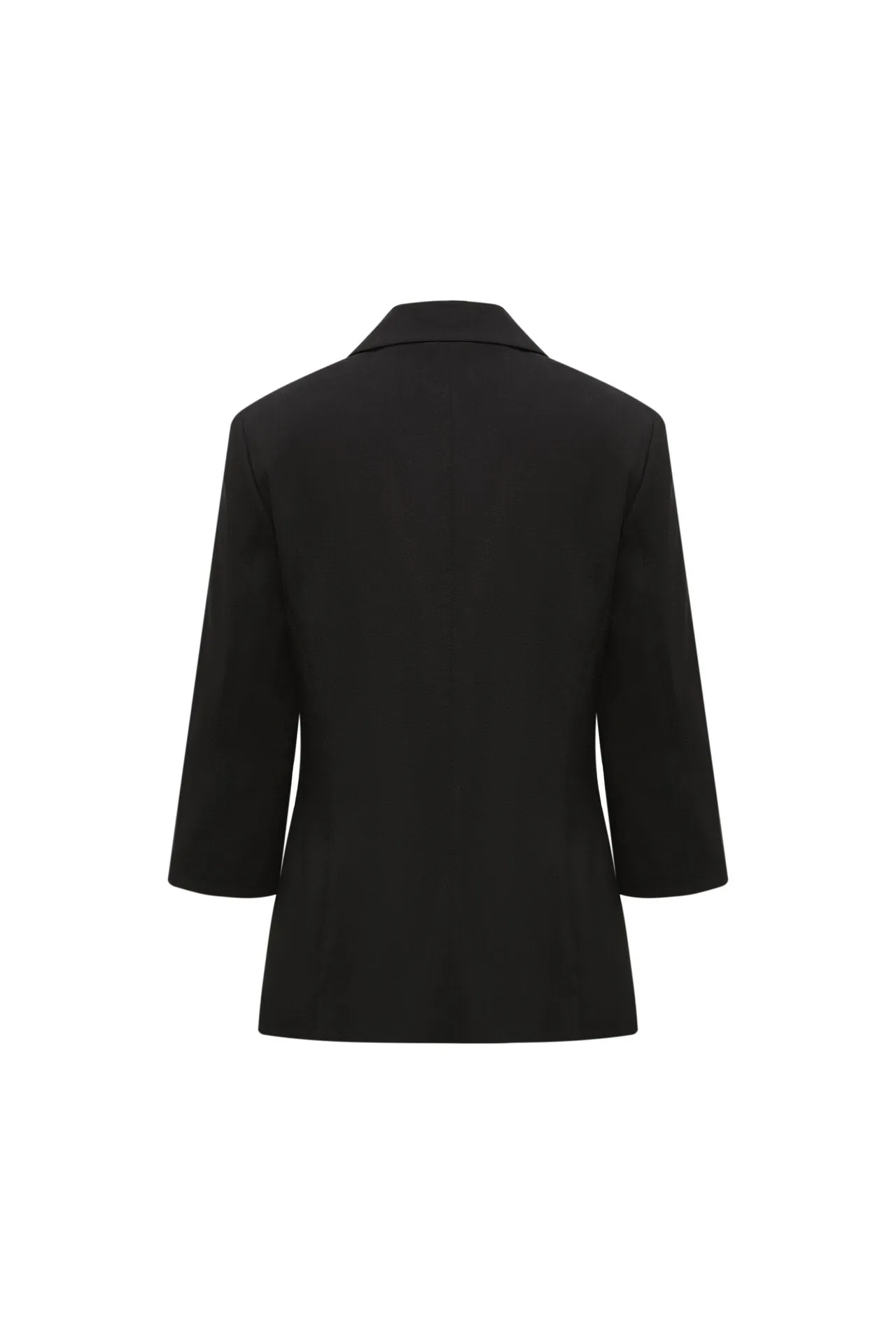 Rayon Nylon Plain Suit Blazer