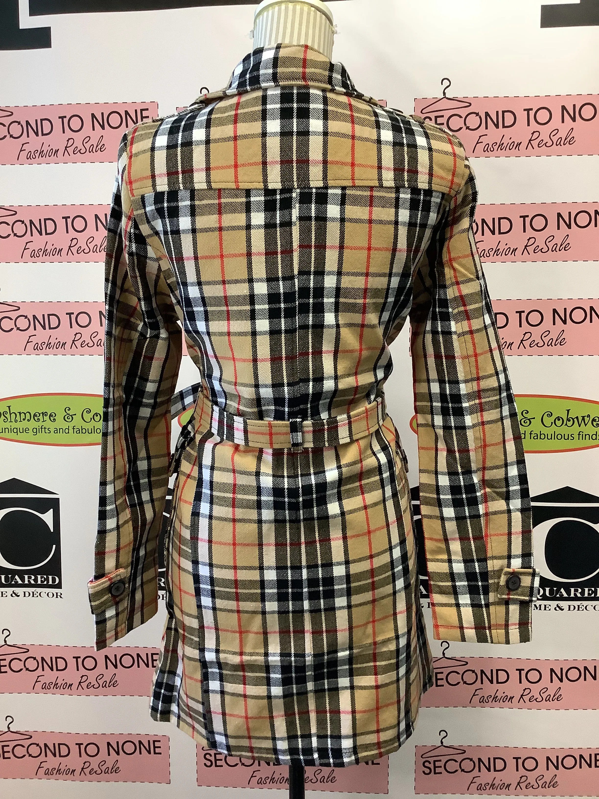 Scottish Tartan Trench Coats (3 Tartan Colours)