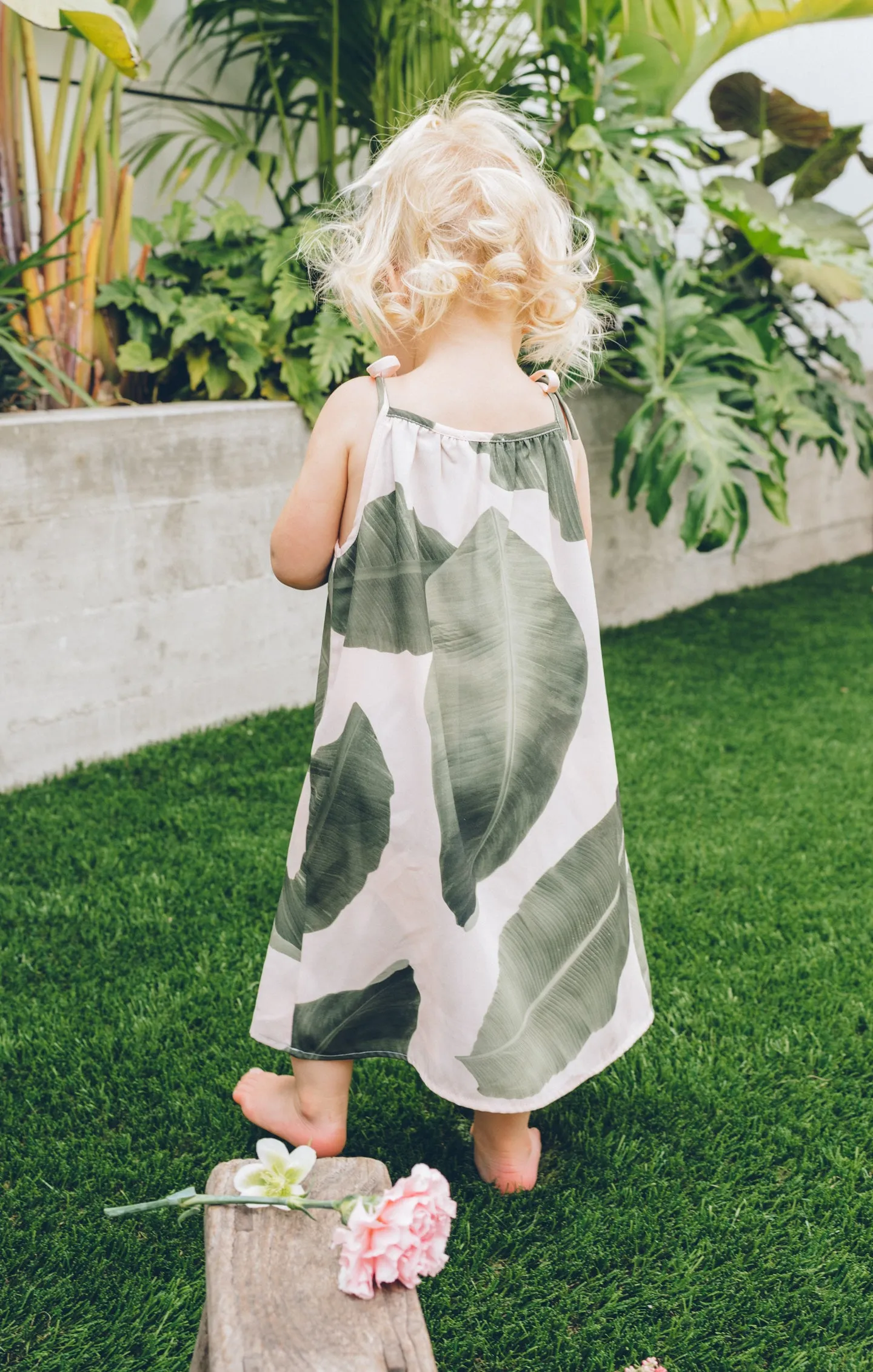 Sidekick Dress ~ Queen Palms