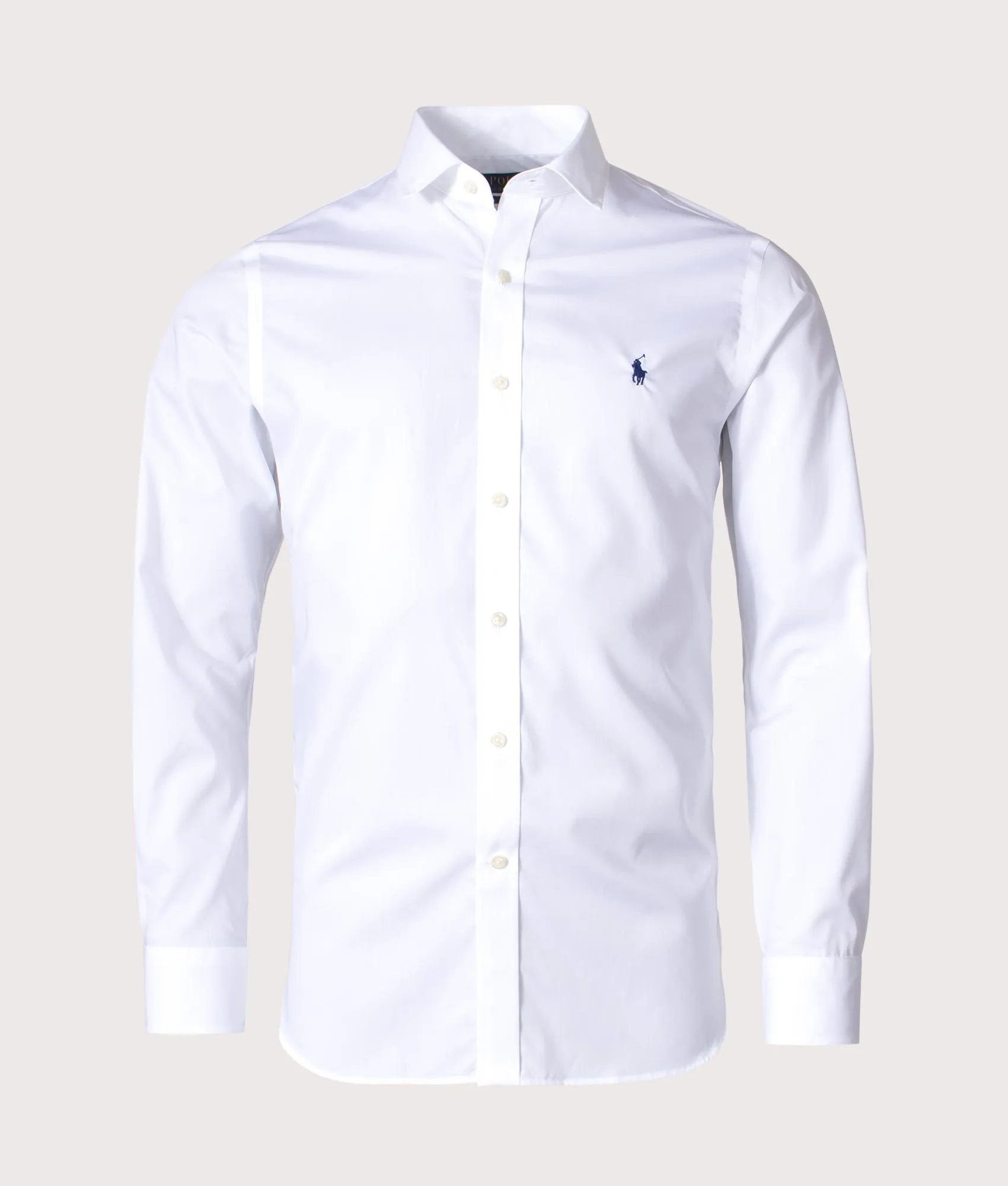 Slim Fit Plain Weave Shirt